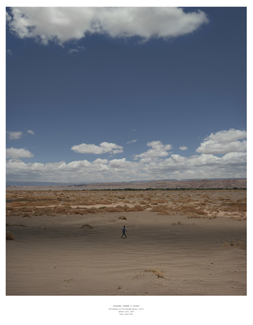 Óscar Santillán, ‘Walking Under a Cloud (Caminando Debajo de una Nube)’, 2017, Ponce + Robles
