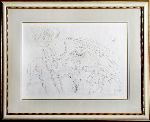 Salvador Dalí, ‘Les Animaux Malades de la Peste from Le Bestiaire de la Fontaine’, 1974, RoGallery