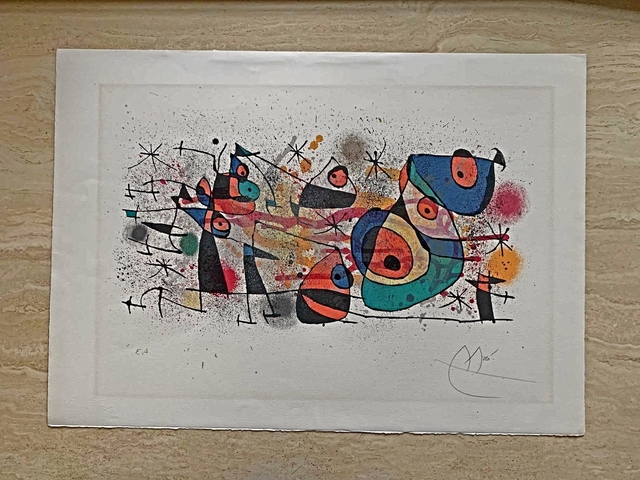 Joan Miró, ‘“Ceramique” from ‘Ceramiques de Miro et Artigas’’, 1974, Print, Lithograph, Leviton Fine Art