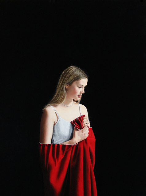 Charles Moxon, ‘Sarah in a Stage Curtain’, 2015, Cynthia Corbett Gallery