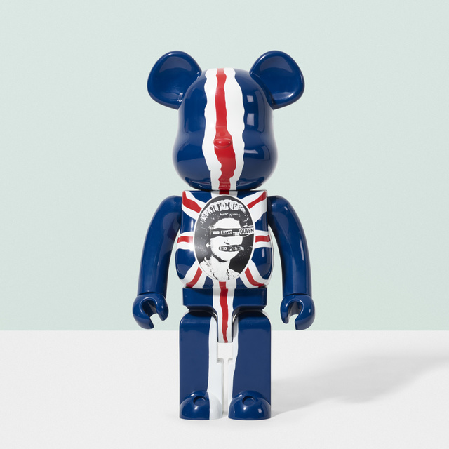 Medicom, ‘God Save the Queen 1000% Be@rbrick’, 2007, Print, Transfer-printed plastic, Rago/Wright