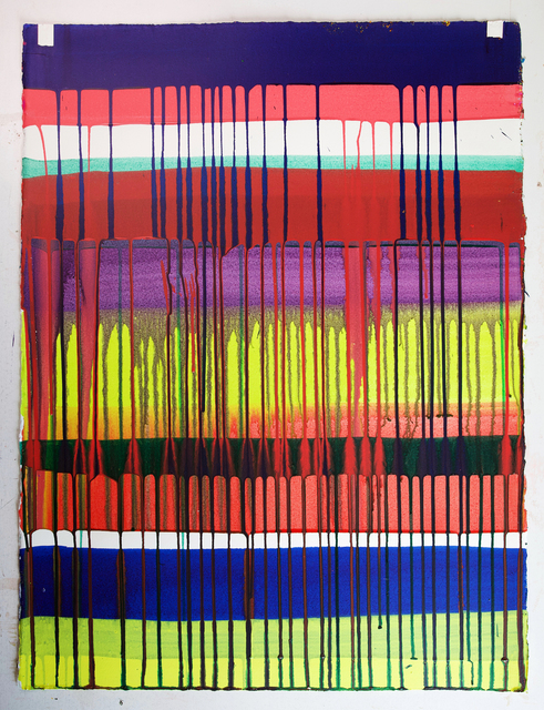 Markus Linnenbrink, ‘THERIDENEVERENDS (VI/VIII)’, 2014, Drawing, Collage or other Work on Paper, Watercolor on watercolor paper, Taubert Contemporary