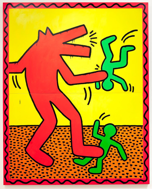 Keith Haring, ‘Untitled’, October-1982, de Young Museum