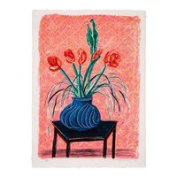 David Hockney - Amaryllis in Vase, from Moving Focus (Tyler 272, MCAT 266)