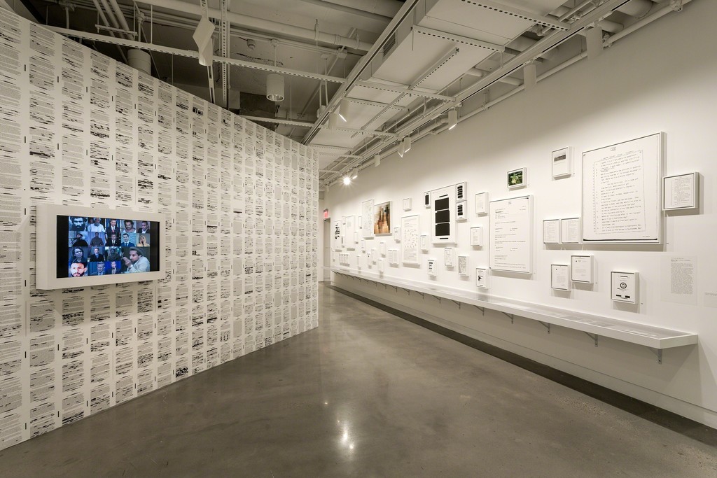 Edmund Clark: The Day the Music Died, installed at the International Center of Photography, New York, New York. Photo by John Halpern. Edmund Clark: The Day the Music Died, installed at the International Center of Photography, New York, New York. Photo by John Halpern.