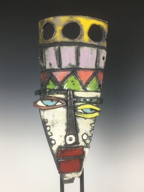 Kimmy Cantrell, ‘Clown Show’, 2020, Sculpture, Triple Glazed Ceramic, Gugsa Black Arts Collective