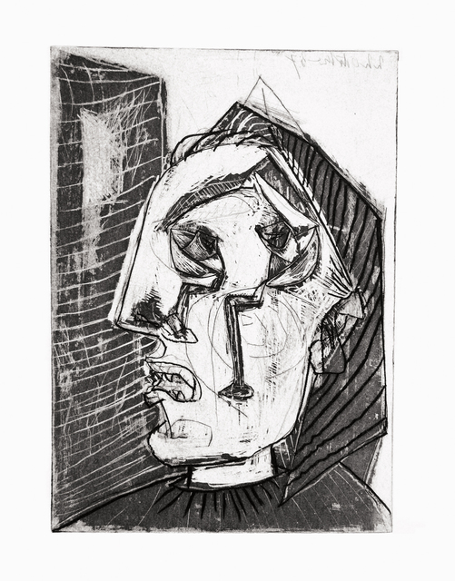 Pablo Picasso, ‘Femme qui pleure devant un Mur’, 1937, John Szoke