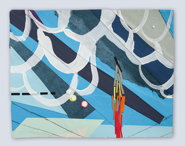 Krista Dedrick Lai, ‘Visible Flame’, 2019, Drawing, Collage or other Work on Paper, Mixed Media on paper, InLiquid