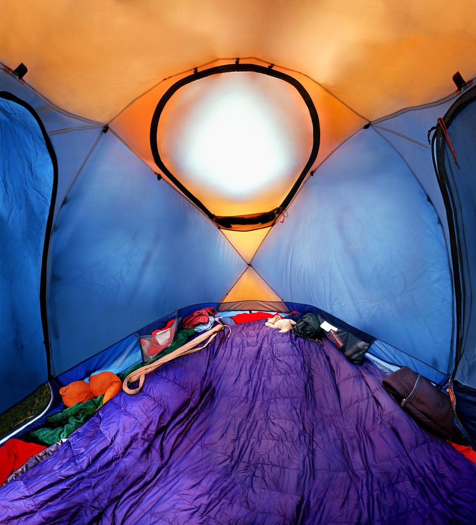 Raissa Venables, "Opened Tent", C-print on Dibond, 53" x 48" Raissa Venables, "Opened Tent", C-print on Dibond, 53" x 48"