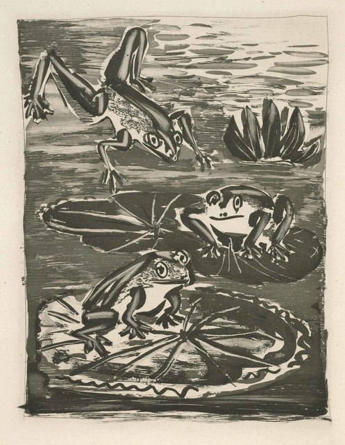 Pablo Picasso, ‘The Frog (Histoire Naturelle - Textes de Buffon, B.357)’, 1942, Martin Lawrence Galleries