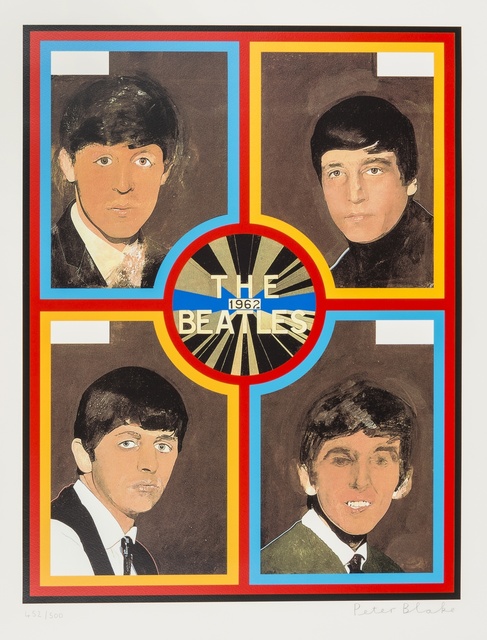 Peter Blake | The Beatles, 1962 (2012) | Artsy