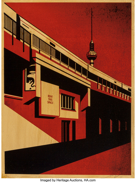 Shepard Fairey (OBEY), ‘Berlin Tower’, 2011, Heritage Auctions