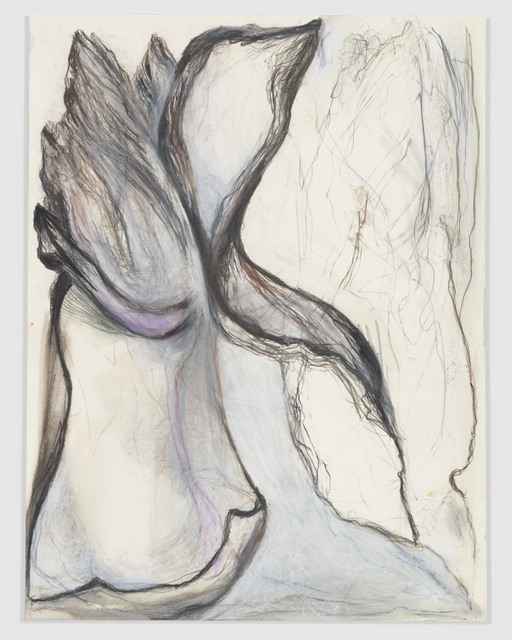 Hedda Sterne, ‘U.F.O’, 1996, Drawing, Collage or other Work on Paper, Graphite, colored pencil on paper, Van Doren Waxter