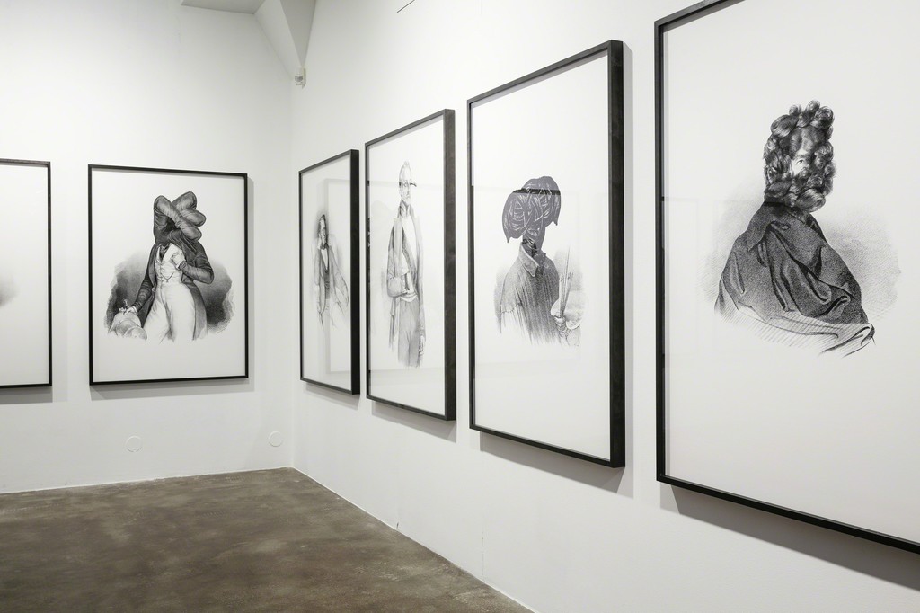 Markus Schinwald, 2015. Installation view. Courtesy the artist; Thaddeus Ropac, Paris/Salzburg; Giò Marconi, Milan; and private collections. Photo: Christian Saltas, 2015. Markus Schinwald, 2015. Installation view. Courtesy the artist; Thaddeus Ropac, Paris/Salzburg; Giò Marconi, Milan; and private collections. Photo: Christian Saltas, 2015.