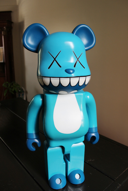 bearbrick kaws chomper