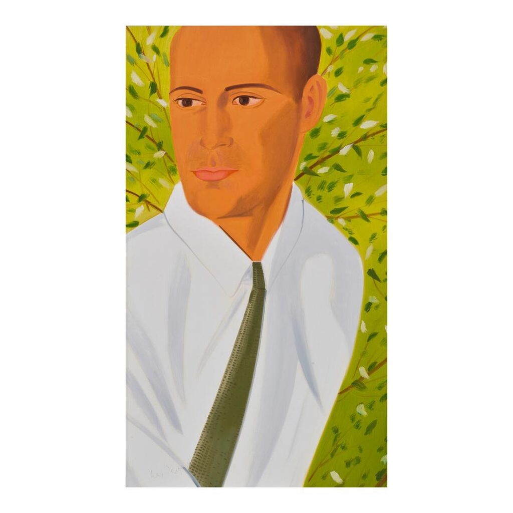 Alex Katz - Perry, from White Shirt