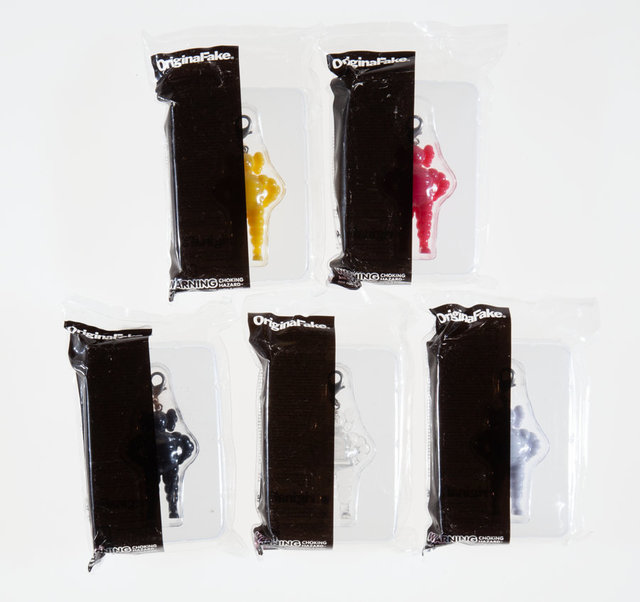 KAWS, ‘Chum, set of five, keychain’, 2009, Other, Painted cast vinyl, Heritage Auctions