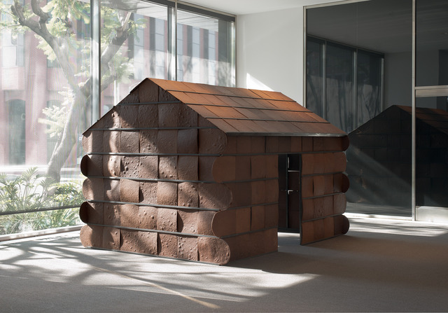 Nayland Blake, ‘Feeder 2’, 1998, Installation, Ginger bread and metal frame, Hammer Museum