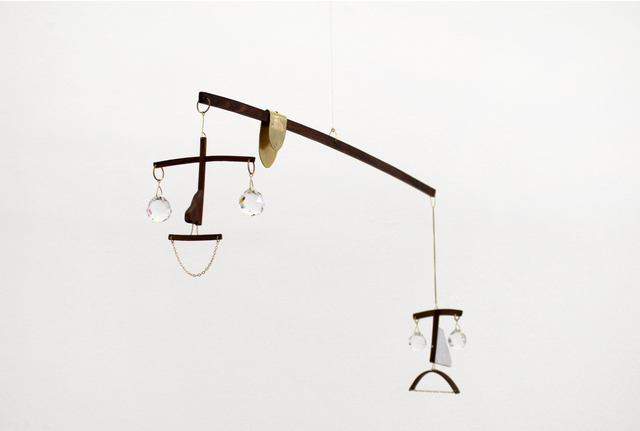 Will Rogan, ‘Drama’, 2015, Sculpture, Wood, prism, brass, string, Altman Siegel