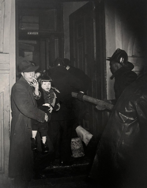 Weegee, ‘Fire Rescue’, 1941, Elizabeth Houston Gallery