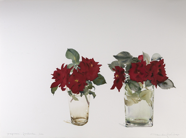 Susan Headley Van Campen, ‘Preference, Floribunda ’, 2018, Drawing, Collage or other Work on Paper, Watercolor on paper, Dowling Walsh