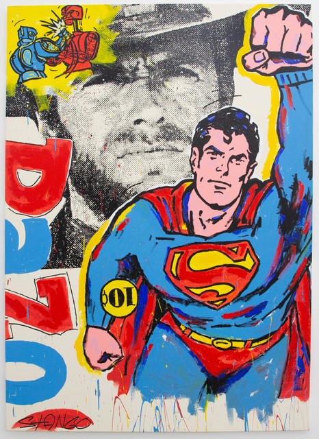 John Stango, ‘Superman Clint Eastwood’, ca. 2018, The Compound Gallery