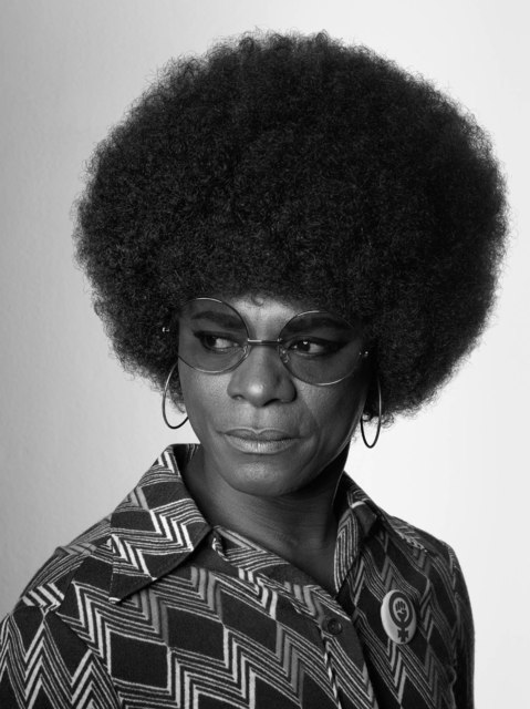 Samuel Fosso, ‘Angela Davis’, 2008, Photography, Gelatin silver print, Purdy Hicks Gallery