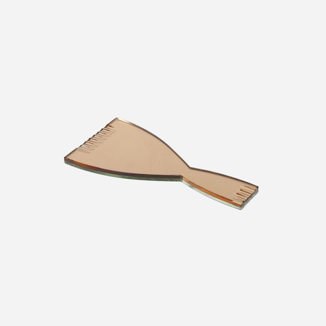 Pietro Chiesa, ‘hand mirror’, c. 1940, Design/Decorative Art, Cut mirrored glass, Rago/Wright