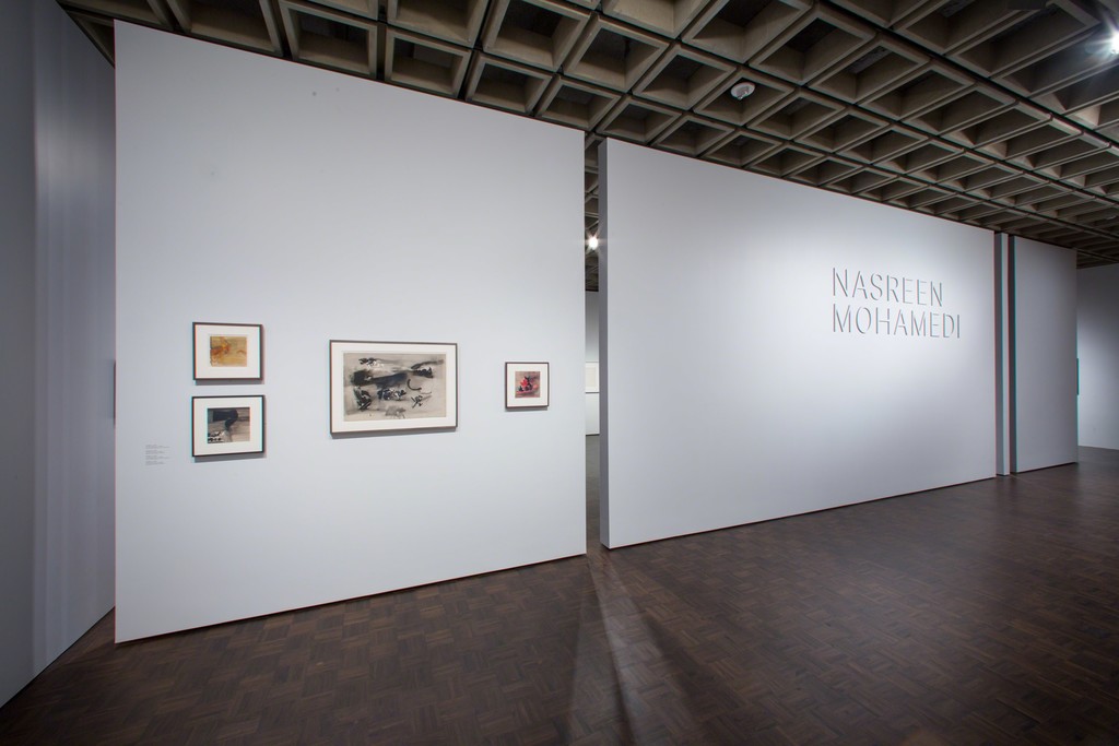Installation view of "Nasreen Mohamedi" at the Met Breuer, New York (2016). All photos copyright The Metropolitan Museum of Art. Installation view of "Nasreen Mohamedi" at the Met Breuer, New York (2016). All photos copyright The Metropolitan Museum of Art.