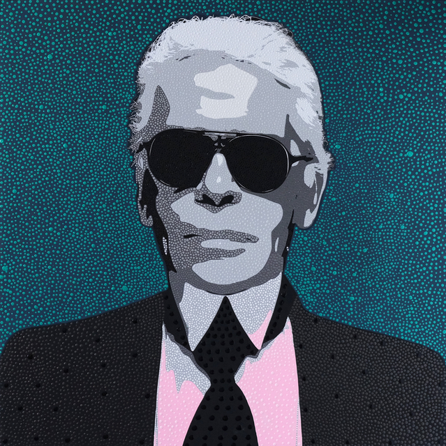 Philip Tsiaras, ‘Karl Lagerfeld’, 2019, HG Contemporary