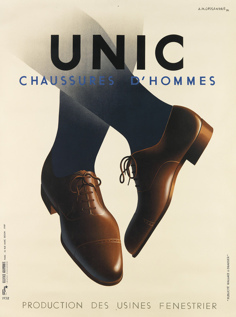 Adolphe Mouron Cassandre, ‘UNIC’, 1932, Swann Auction Galleries