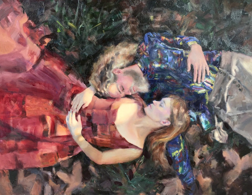 "Daydream" | 35x45'' framed "Daydream" | 35x45'' framed