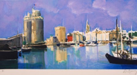 Marcel Mouly, ‘Le Port de la Rochelle ’, The Loft Fine Art
