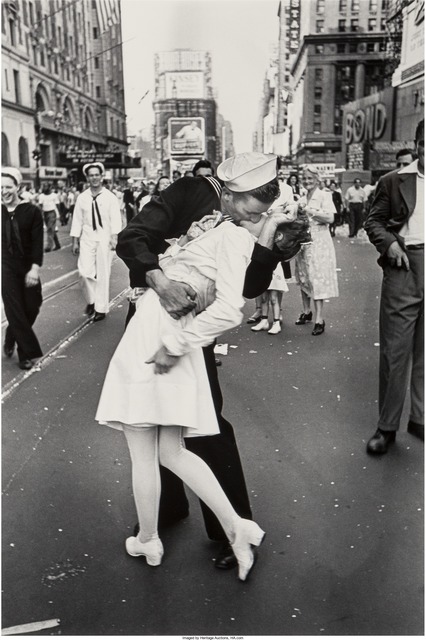 Alfred Eisenstaedt, ‘V.J. Day , Times Square, New York City’, 1945, Heritage Auctions