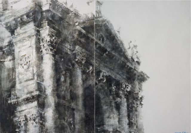 Chizuru Morii Kaplan, ‘Santa Maria Della Salute II’, 2017, Painting, Watercolor on Arches paper, Eckert Fine Art