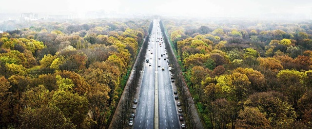 David Drebin, ‘Rain in Berlin, Germany’, 2014, Photography, Chromogenic Print, CHROMA GALLERY