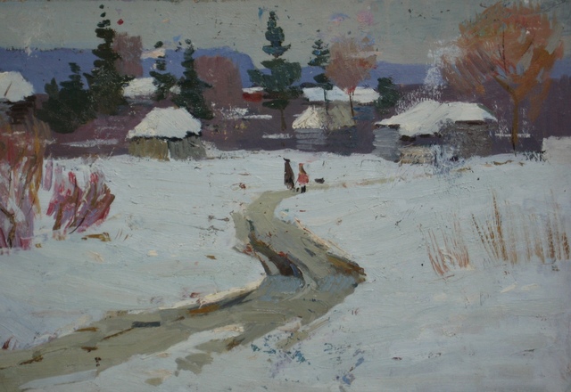 Vladimir Frolovich Stroev, ‘Nice temperature’, 1959, Surikov Foundation
