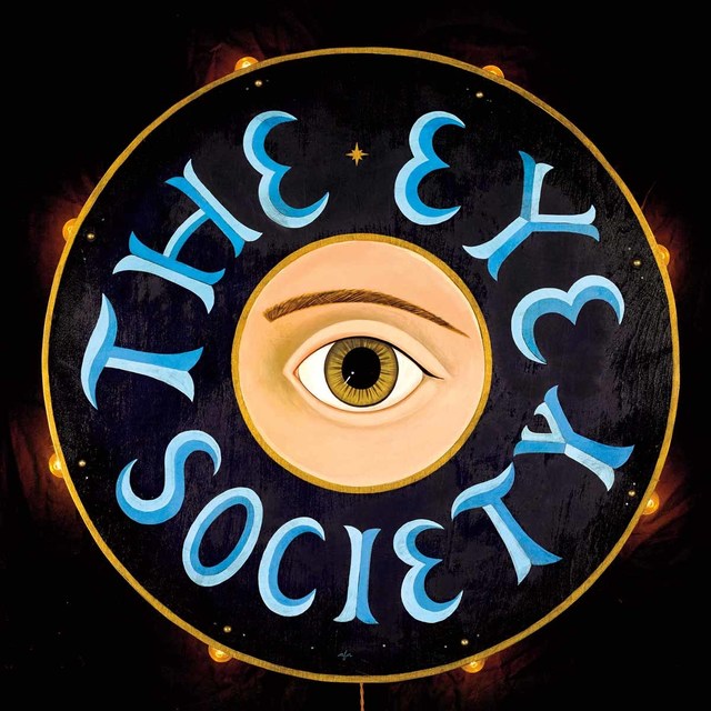 Anne Faith Nicholls, ‘The Eye Society’, 2015, Painting, Wood, aluminum, gold leaf, paint and brass, and includes 8 Edison-Style globe light bulbs, dimmer switch and 5' in length braided cloth cord., Martin Lawrence Galleries