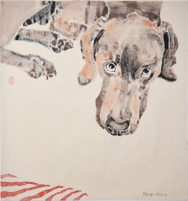 Weiqi Wang, ‘Waiting’, 2014, Ronin Gallery