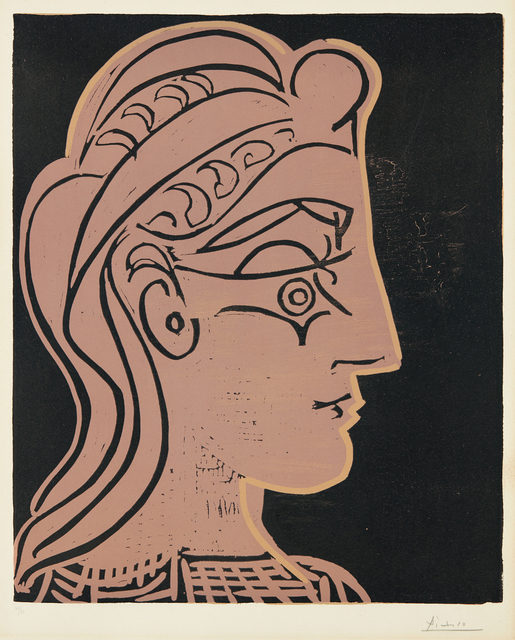 Pablo Picasso, ‘Tête de femme (de profil) (Head of a Woman - in Profile)’, 1959, Phillips