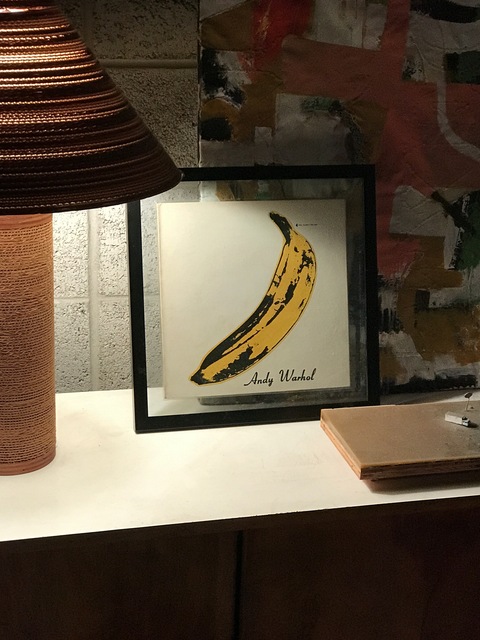 Andy Warhol, ‘RARE NEAR MINT, "Andy Warhol", Velvet Underground & Nico, UN-PEELED Banana Sticker Cover, Album LP, RARE NEAR MINT CONDITION’, 1967, VINCE fine arts/ephemera