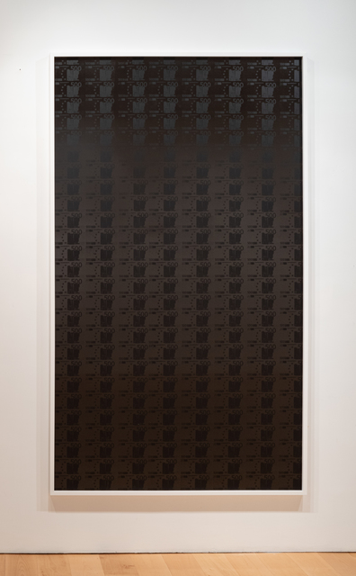 Hank Willis Thomas, ‘216 Five Hundred Euro Bills (Black)’, 2019, Other, Screenprint on retroreflective vinyl, mounted on Dibond, Ben Brown Fine Arts
