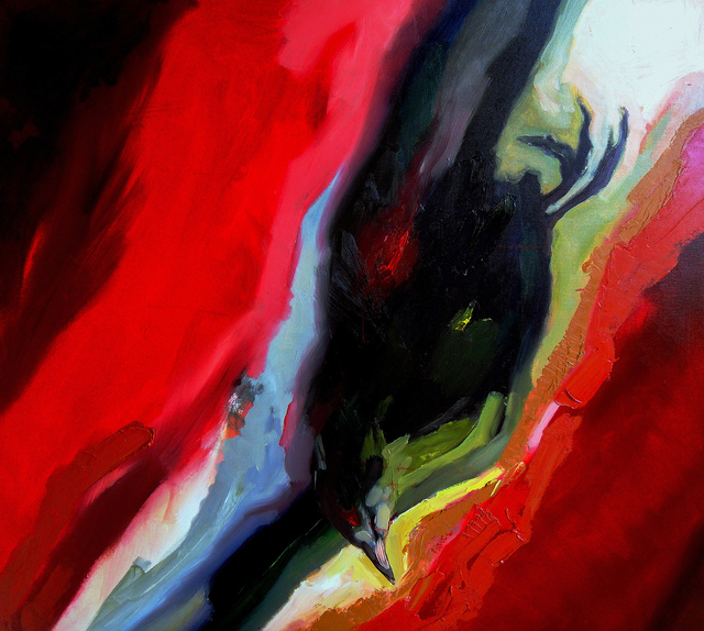 Frank David Valdés, ‘The first kiss’, 2014, Painting, Oil on canvas, ArteMorfosis - Cuban Art Platform