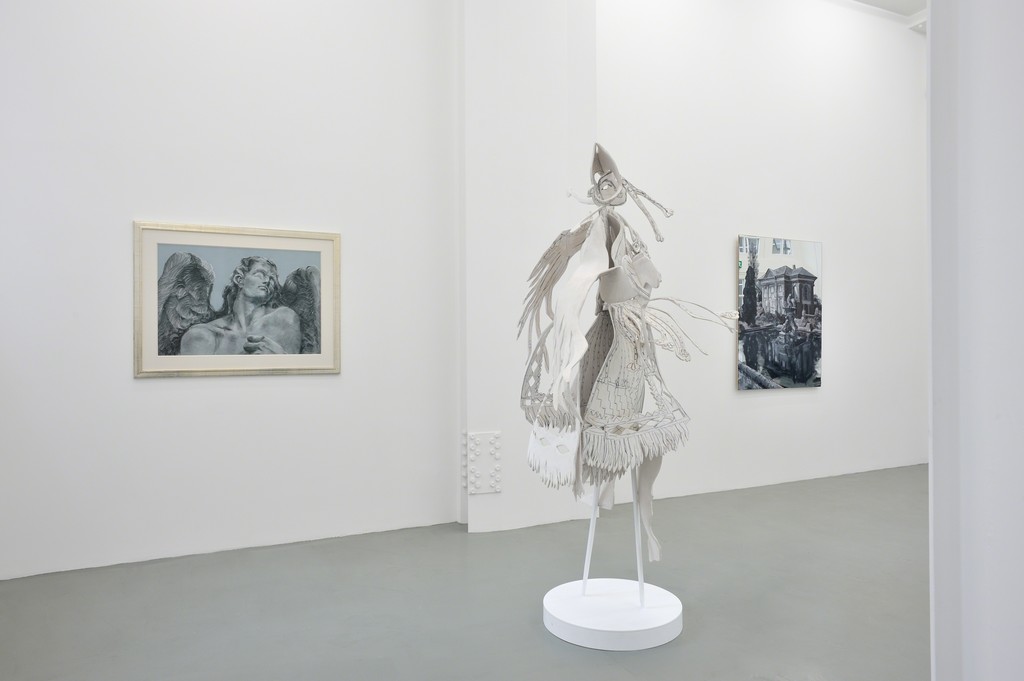 Exhibition view at Galerie Mitterrand, 2014. Copyright Rachel Feinstein, Courtesy Galerie Mitterrand, Photo Rebecca Fanuele. Exhibition view at Galerie Mitterrand, 2014. Copyright Rachel Feinstein, Courtesy Galerie Mitterrand, Photo Rebecca Fanuele.