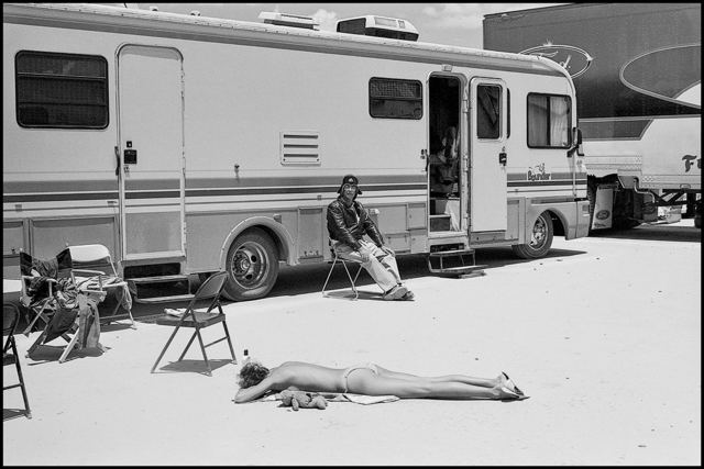 Arthur Elgort, ‘Carmen Kass, Death Valley, California’, 2000, Photography, Gelatin Silver Print, Staley-Wise Gallery