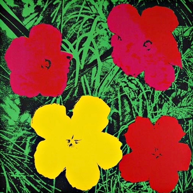Andy Warhol Flowers Red Yellow 1970 Available For Sale Artsy