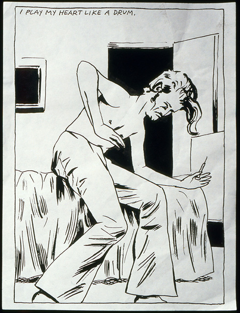 Raymond Pettibon, ‘No Title (I play my heart)’, 1985, Sadie Coles HQ