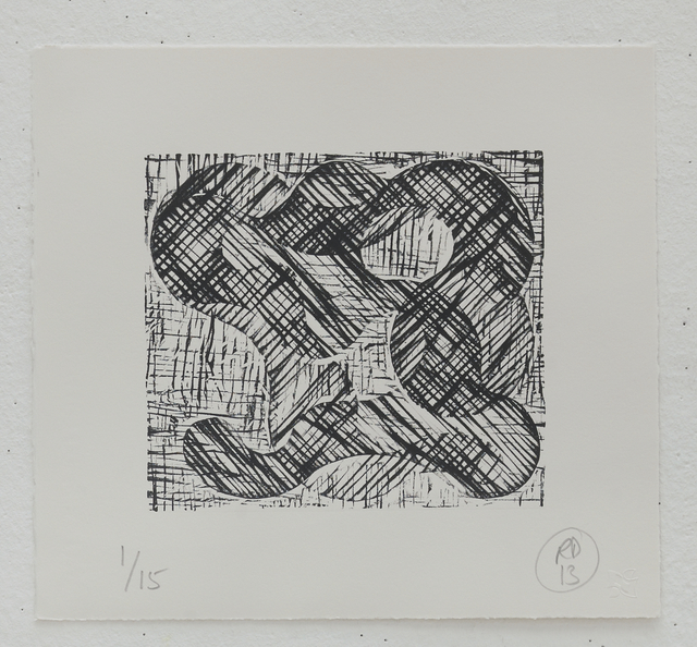 Richard Deacon, ‘1+1=10 Black/Black’, 2013, STPI