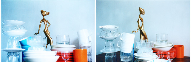 Itziar Bilbao Urrutia, ‘Queen Of My Kitchen’, 2000, Photography, C-Print on dibond backing face mounted to 3mm plexiglass (diptych), IFAC Arts