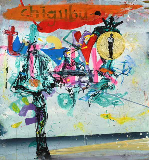 Ilidio Candja Candja, ‘Untitled 2’, 2016, Painting, Mixed Media on Canvas, Bill Lowe Gallery